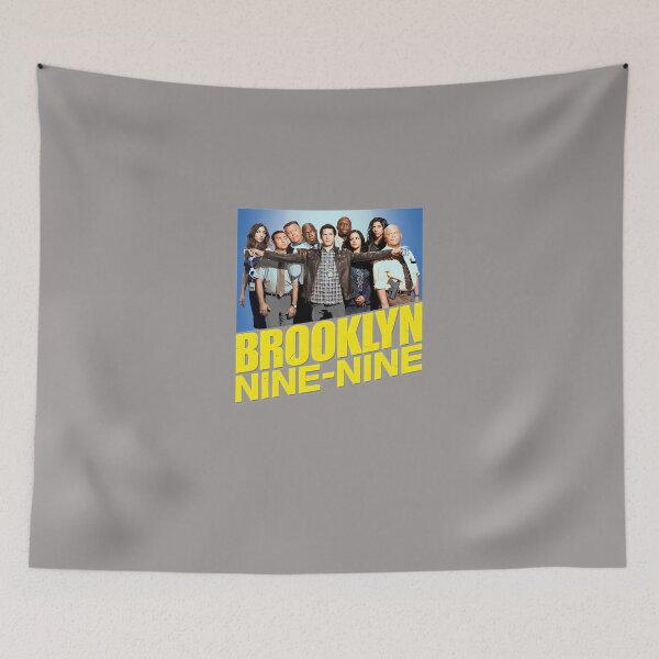 Item preview, BROOKLYN-NINE-NINE-99---CAST-AND-LOGO designed and sold by AnnaWhitei.
