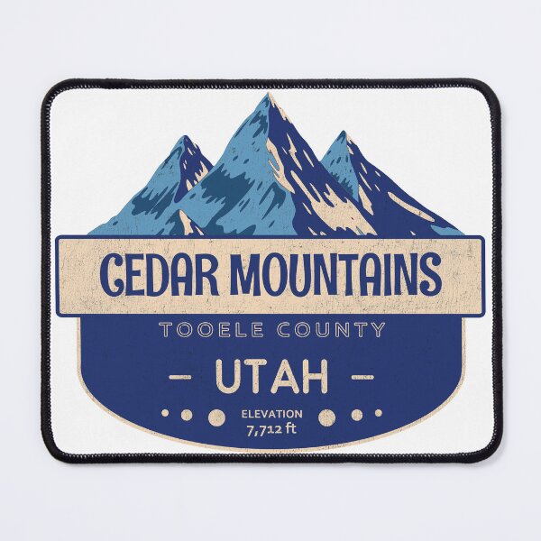 Item preview, Cedar Mountains, Tooele County, Utah, Mountain Design designed and sold by Wanderful-roads.