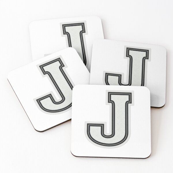 Item preview, Varsity Letter J Letterman Jacket Style in Ivory designed and sold by JadedVintage.