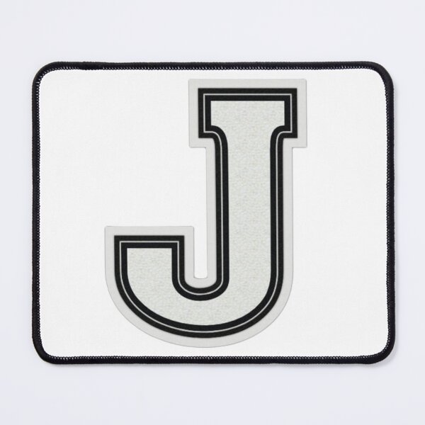 Item preview, Varsity Letter J Letterman Jacket Style in Ivory designed and sold by JadedVintage.