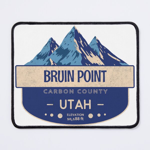 Item preview, Bruin Point, Carbon County, Utah, Mountain Design designed and sold by Wanderful-roads.