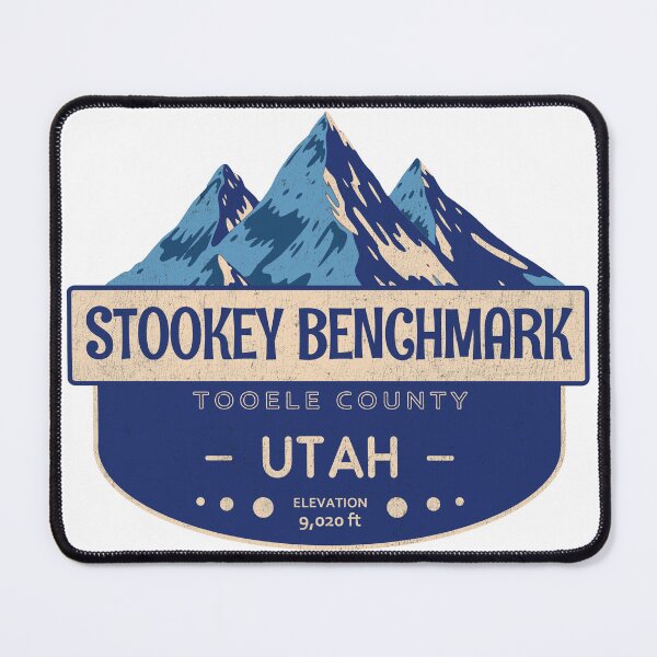 Item preview, Stookey Benchmark, Tooele County, Utah, Mountain Design designed and sold by Wanderful-roads.