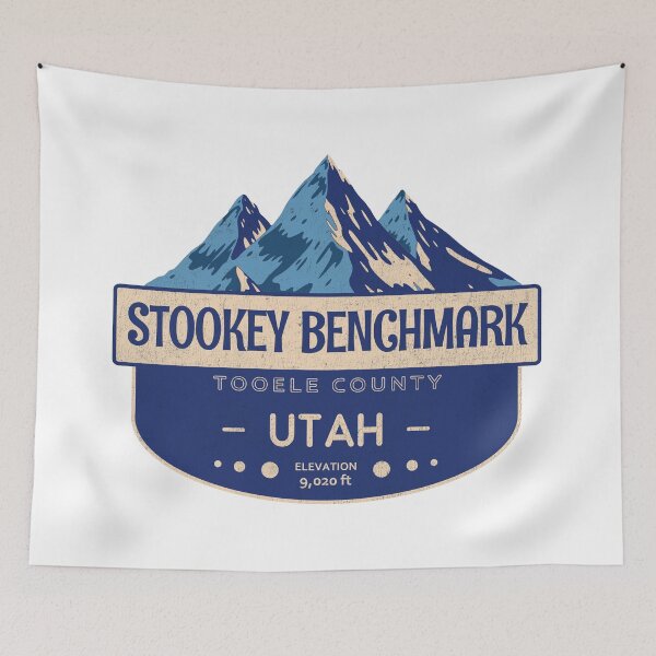 Item preview, Stookey Benchmark, Tooele County, Utah, Mountain Design designed and sold by Wanderful-roads.
