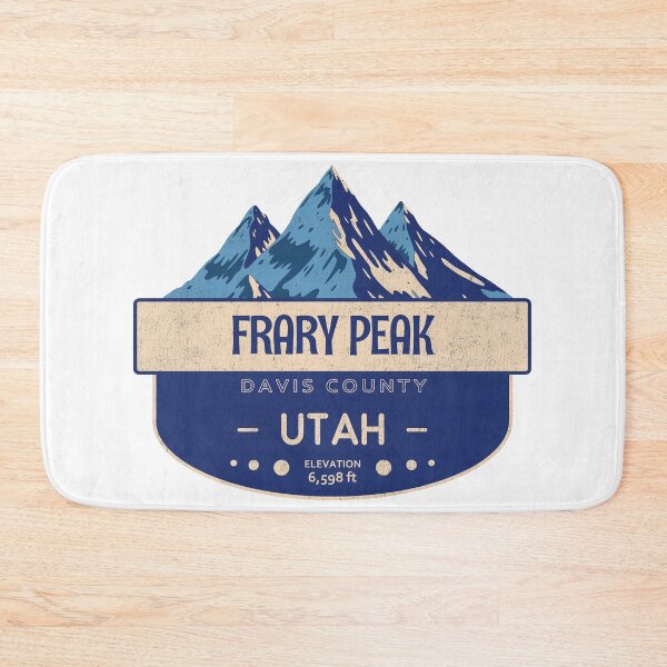 Item preview, Frary Peak, Davis County, Utah, Mountain Design designed and sold by Wanderful-roads.
