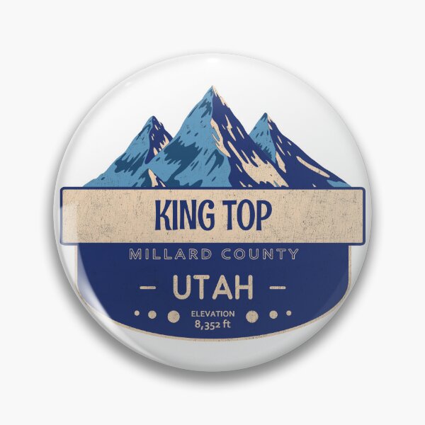 Item preview, King Top, Millard County, Utah, Mountain Design designed and sold by Wanderful-roads.