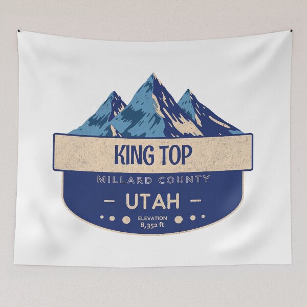 Item preview, King Top, Millard County, Utah, Mountain Design designed and sold by Wanderful-roads.
