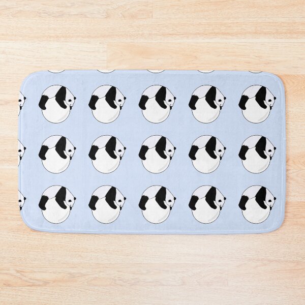 Item preview, Giant Panda Playing on a Giant Snowball Die Cut designed and sold by JoyousArt4u.