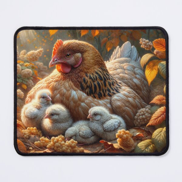 Item preview, Hen and Her Chicks designed and sold by M-Y-A-R-T-.