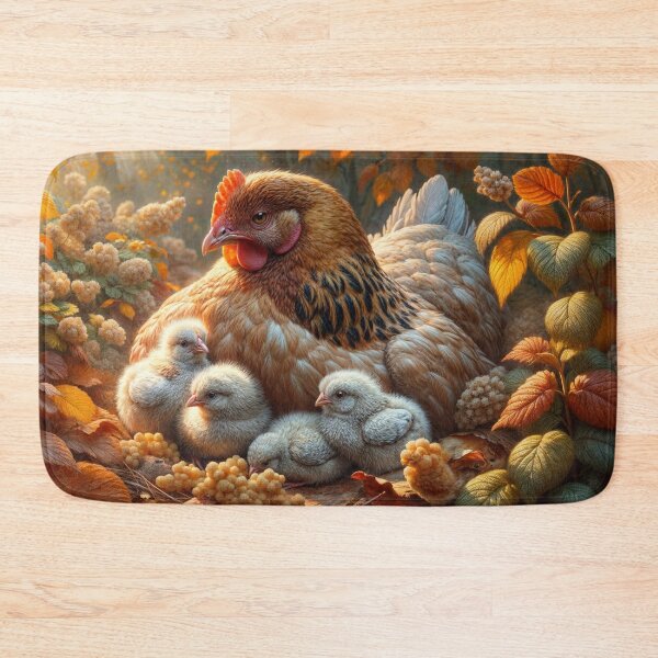 Item preview, Hen and Her Chicks designed and sold by M-Y-A-R-T-.