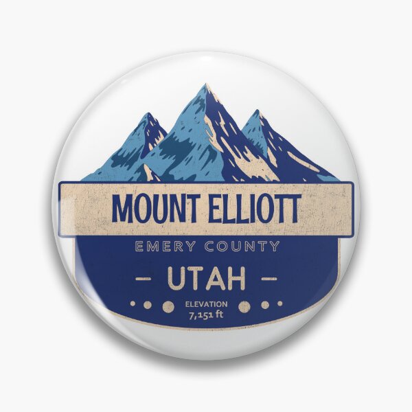 Item preview, Mount Elliott, Emery County, Utah, Mountain Design designed and sold by Wanderful-roads.