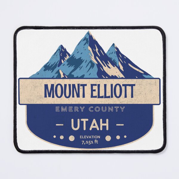 Item preview, Mount Elliott, Emery County, Utah, Mountain Design designed and sold by Wanderful-roads.