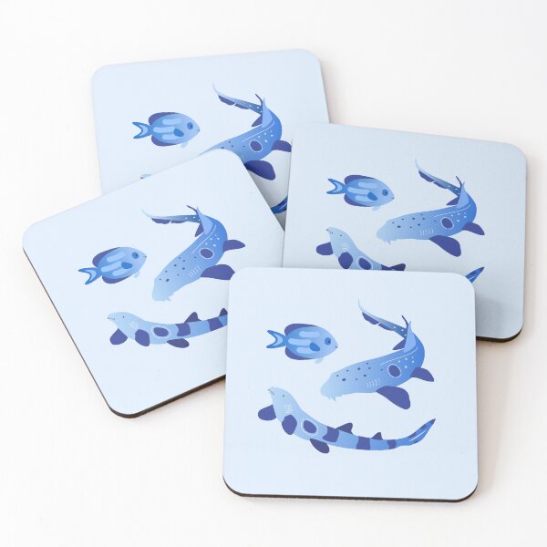 Item preview, Epaulette Sharks – Light Blue designed and sold by typewithjuliette.