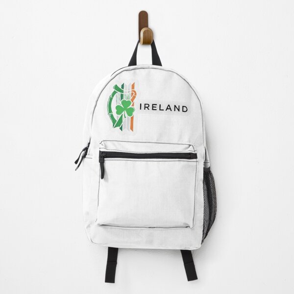 Item preview, Ireland Harp Shamrock Flag Logo Sticker designed and sold by ART-POD-PL.