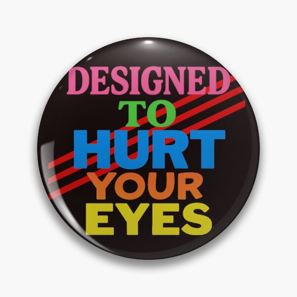 Item preview, Designed To Hurt Your Eyes – Anti-Design Chaotic Typography designed and sold by Tadeusz1.
