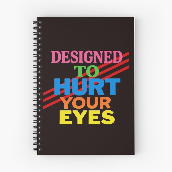 Item preview, Designed To Hurt Your Eyes – Anti-Design Chaotic Typography designed and sold by Tadeusz1.