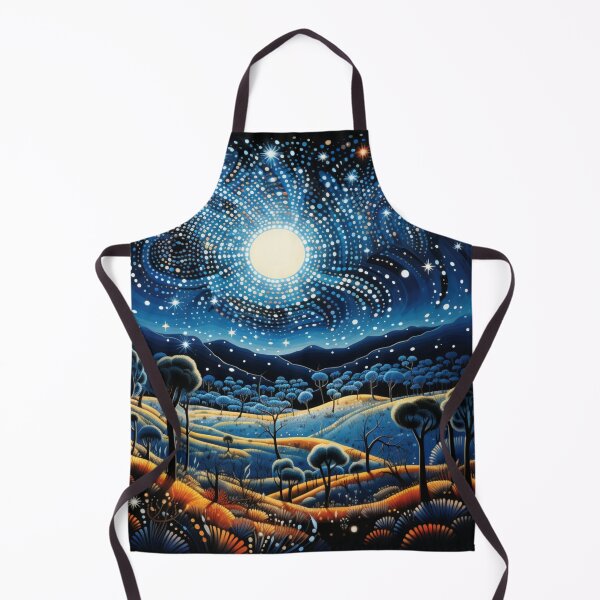 Item preview, Aboriginal Inspired Dot Art - Perfect Moonlight designed and sold by GrinGalore.
