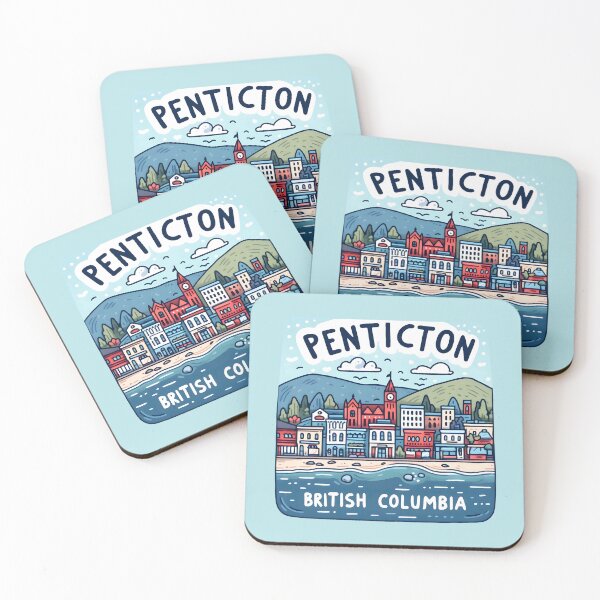 Item preview, Penticton BC Canada  designed and sold by HowToCanadian.