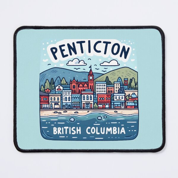 Item preview, Penticton BC Canada designed and sold by HowToCanadian.