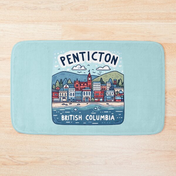 Item preview, Penticton BC Canada  designed and sold by HowToCanadian.