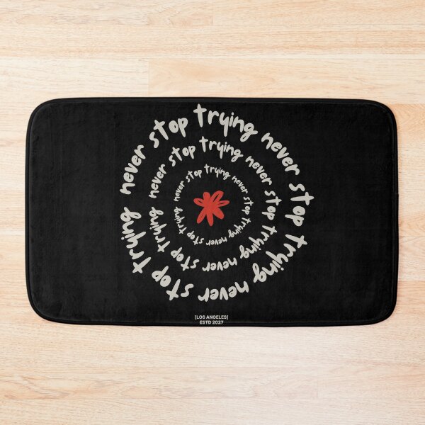 Item preview, NEVER STOP TRYING designed and sold by sajana.