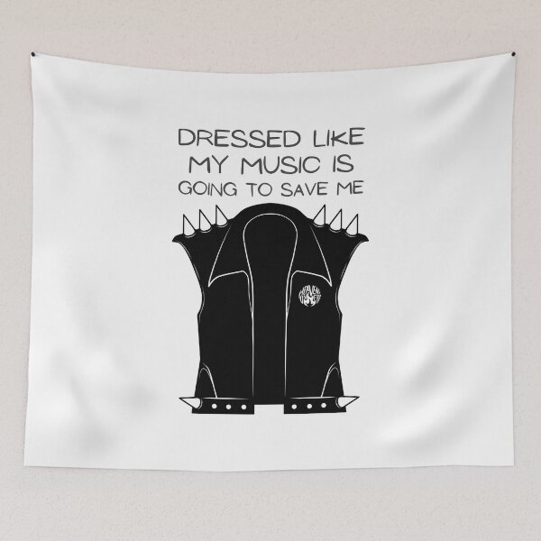 Item preview, Leather Rocker Vest | Music Lover designed and sold by ObsidianDaz.