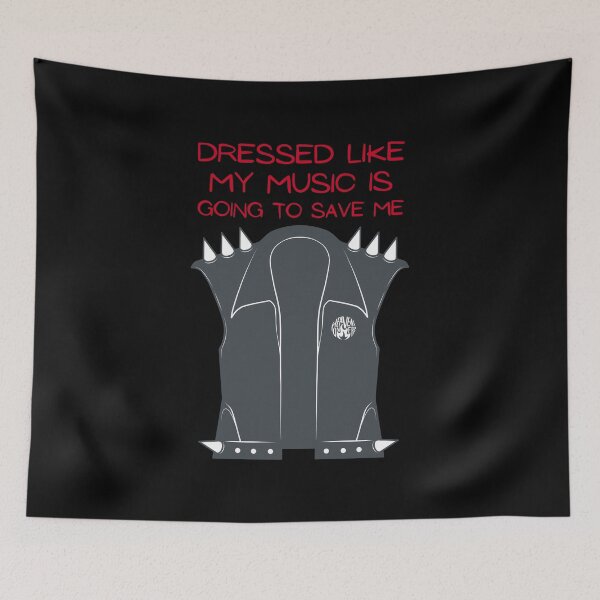 Item preview, Leather Rocker Vest | Music Lover designed and sold by ObsidianDaz.