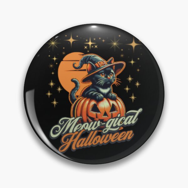 Item preview, Meow-gical Halloween designed and sold by FJPADesigns.