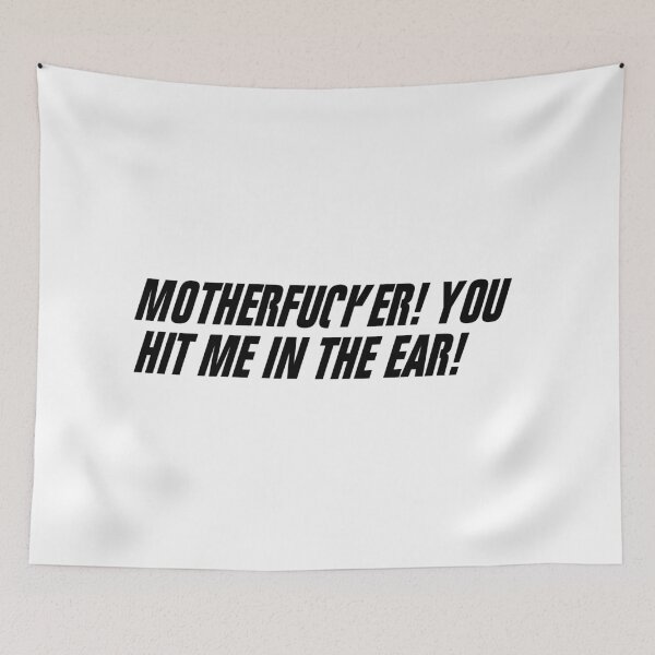 Item preview, fight club - motherfucker you hit me in the ear designed and sold by and then,.
