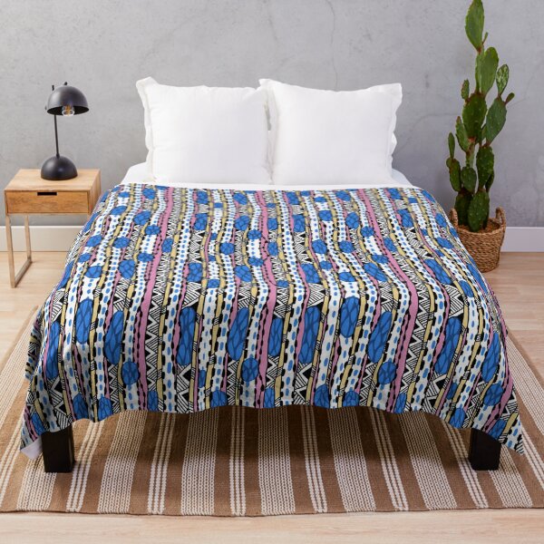 Item preview, Vibrant Tribal Stripes – Bold Geometric Pattern Design designed and sold by ElocinArtworks.