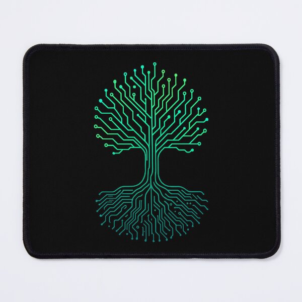 Item preview, Circuit Tree – Futuristic Nature Tech Fusion designed and sold by DreamMachine69.