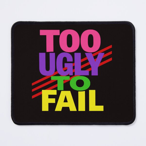 Item preview, Too Ugly To Fail – Anti-Design Ironic Typography designed and sold by Tadeusz1.