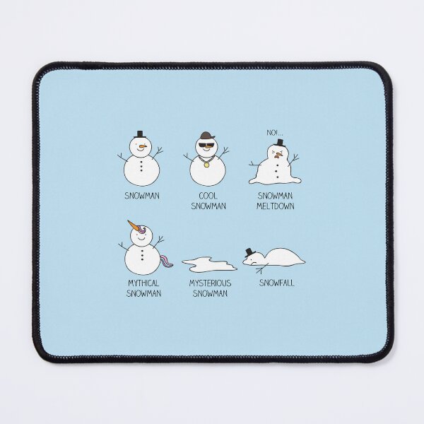 Item preview, Types of snowman designed and sold by Milkyprint.