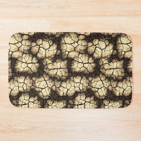 Item preview, Realistic texture of dry, cracked earth in sun designed and sold by Piotrek0001.