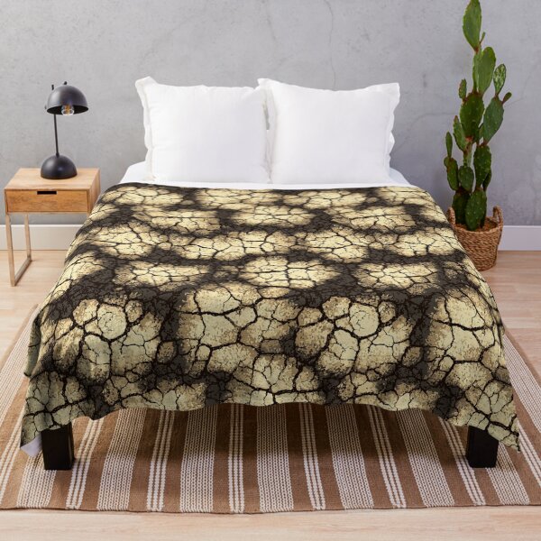 Item preview, Realistic texture of dry, cracked earth in sun designed and sold by Piotrek0001.