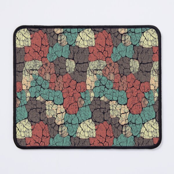 Item preview, Colorful abstract pattern resembling vintage cracked stones designed and sold by Piotrek0001.