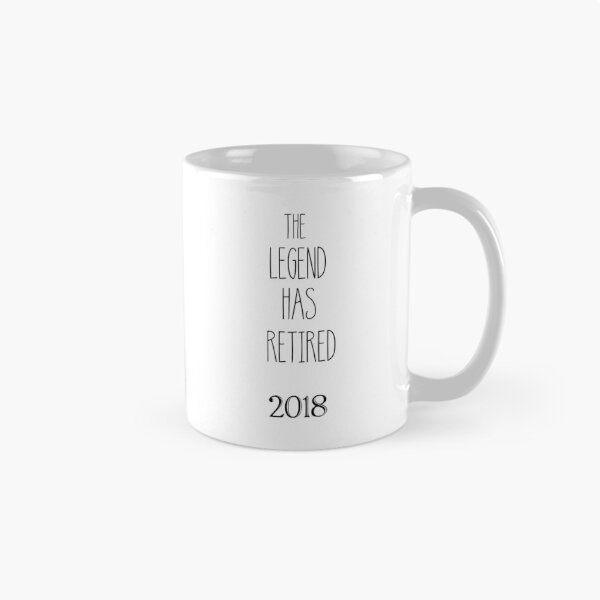 Item preview, The Legend Has Retired Mug - Gift designed and sold by SQInspirations.