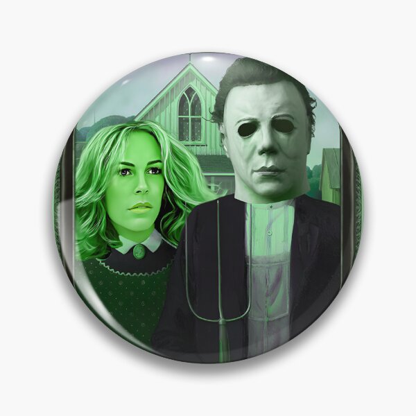 Item preview, Halloween Gothic American Gothic Parody designed and sold by christopherlnar.