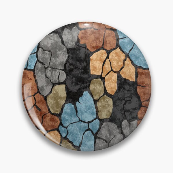 Item preview, Abstract mosaic of stones in different colors designed and sold by Piotrek0001.