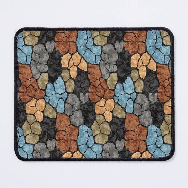 Item preview, Abstract mosaic of stones in different colors designed and sold by Piotrek0001.