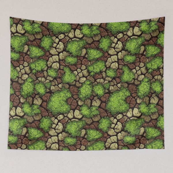 Item preview, Stony path with moss and grass from above designed and sold by Piotrek0001.