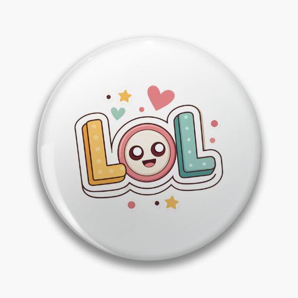 Aperçu de l'œuvre Autocollant Kawaii LOL créée et vendue par lamabream.