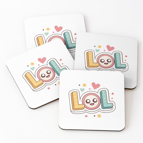 Item preview, LOL Kawaii Sticker designed and sold by lamabream.
