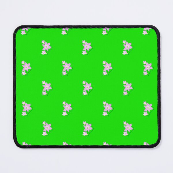 Item preview, Zephyranthus floral repeating pattern - vibrant green designed and sold by Svasti Arts and Designs.