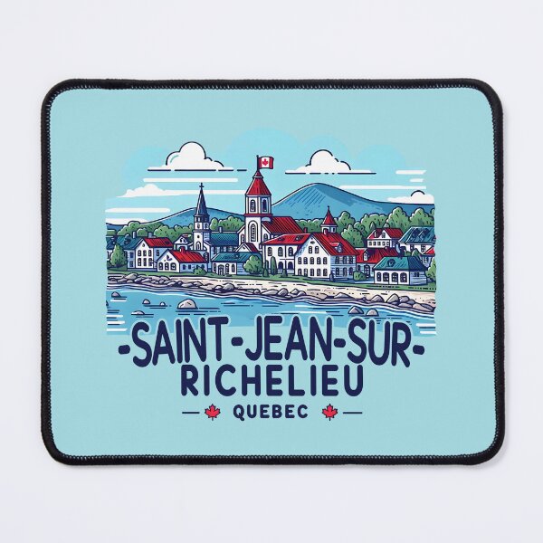 Item preview, Saint-Jean-Sur-Richelieu Quebec Canada  designed and sold by HowToCanadian.