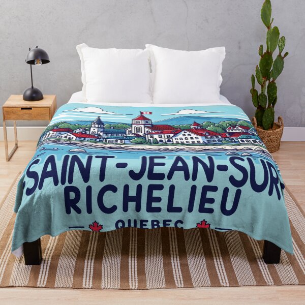 Item preview, Saint-Jean-Sur-Richelieu Quebec Canada designed and sold by HowToCanadian.