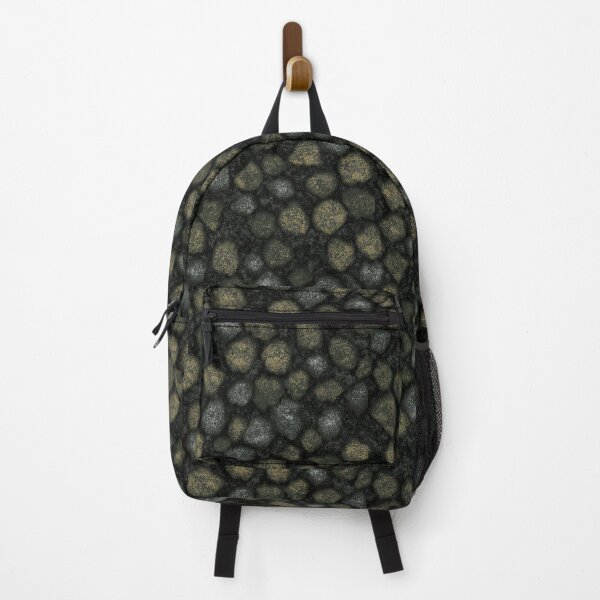 Item preview,  Dark texture of small pebbles and golden gravel designed and sold by Piotrek0001.