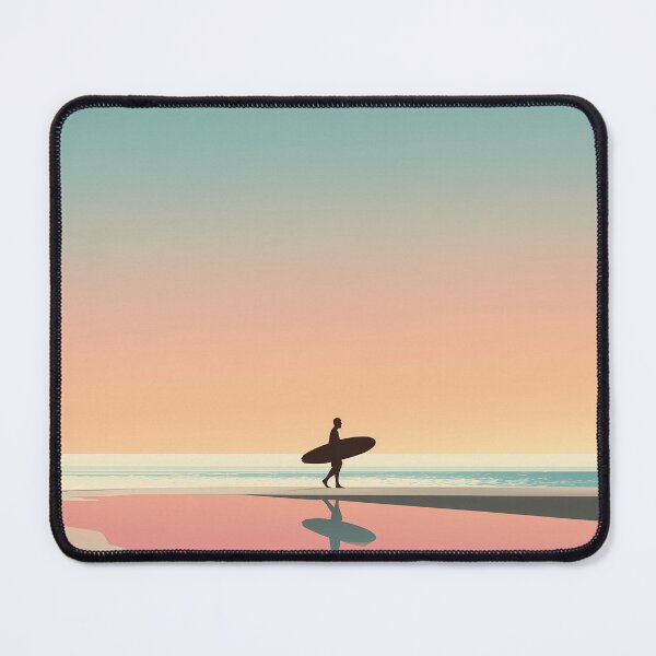 Item preview, Minimalist surfer at sunset designed and sold by SuperCaseCenter.