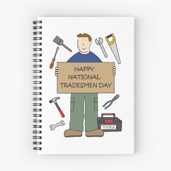 Item preview, Happy National Tradesmen Day September designed and sold by KateTaylor.