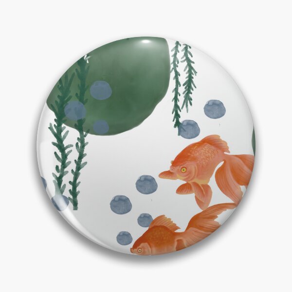 Item preview, Goldfish and Lily Pond – Timeless Japan | Water Garden Pattern designed and sold by tokomoroJP.
