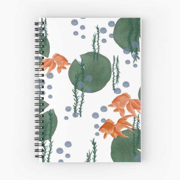Item preview, Goldfish and Lily Pond – Timeless Japan | Water Garden Pattern designed and sold by tokomoroJP.